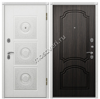 Белая входная дверь в квартиру BVD-11 - купить от производителя Мосдвери Белая входная дверь в квартиру BVD-11