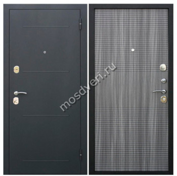 Серая входная дверь в квартиру SVDV-06 - купить от производителя Мосдвери Серая входная дверь в квартиру SVDV-06