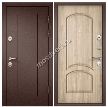Входная дверь венге в квартиру VDV-12 - купить от производителя Мосдвери Входная дверь венге в квартиру VDV-12