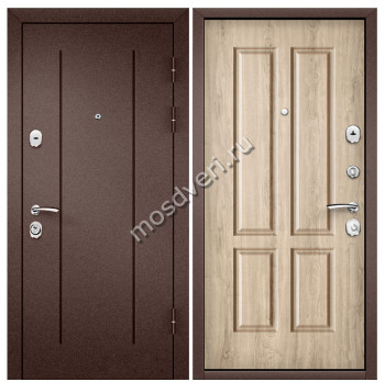 Входная дверь венге в квартиру VDV-18 - купить от производителя Мосдвери Входная дверь венге в квартиру VDV-18